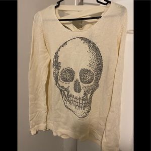 Hot topic skull sweater